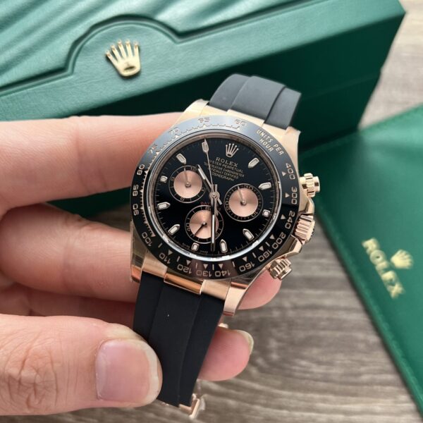 Rolex Replica 1:1 Watch Cosmograph Daytona Black Dial Ceramic Bezel 40mm - Image 3