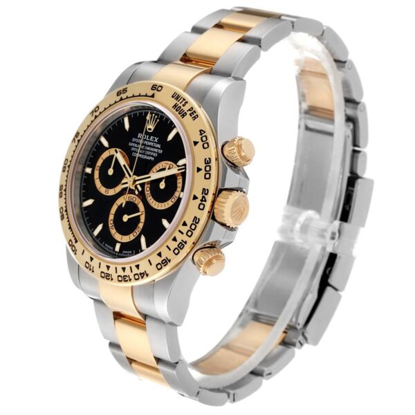 Rolex Daytona Steel Yellow Gold Black Dial Mens Watch 126503 - Image 3