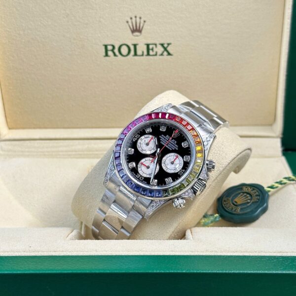 Rolex Daytona 116599 Rainbown Replica Watch Highest Quality - Image 4