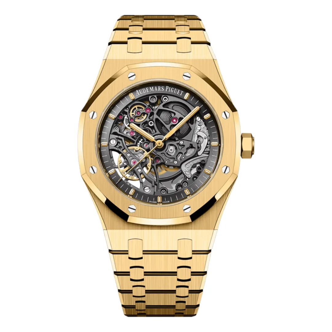 AP Royal Oak Double Balance Wheel Openworked 15407BA.OO.1220BA.01 Replica