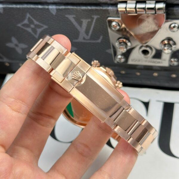 Rolex Cosmograph Daytona 126508 Clone Watches Chocolate Dial Oyster Strap THB Factory 40mm - Image 11