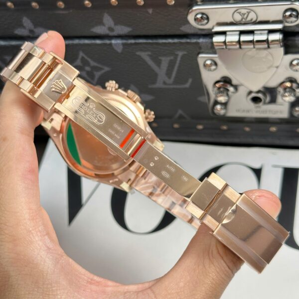Rolex Cosmograph Daytona 126508 Clone Watches Chocolate Dial Oyster Strap THB Factory 40mm - Image 10