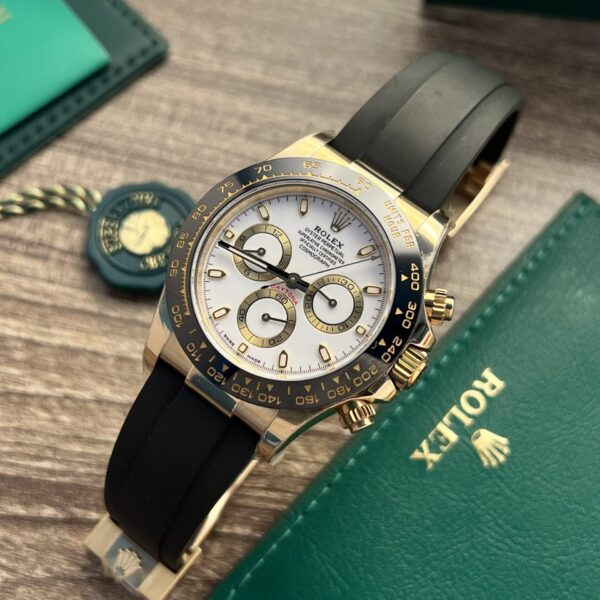 Rolex Cosmograph Daytona Replica Watch White Dial 40mm - Image 2