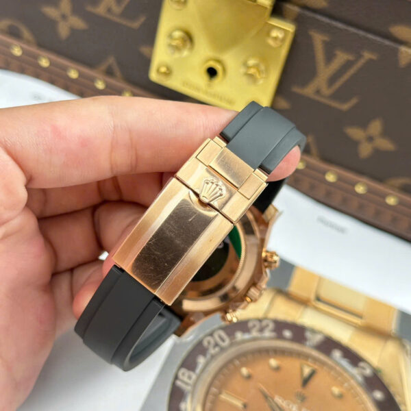 Rolex Daytona 116515LN Chocolate Dial Oysterflex Strap Clean Factory 40mm - Image 10