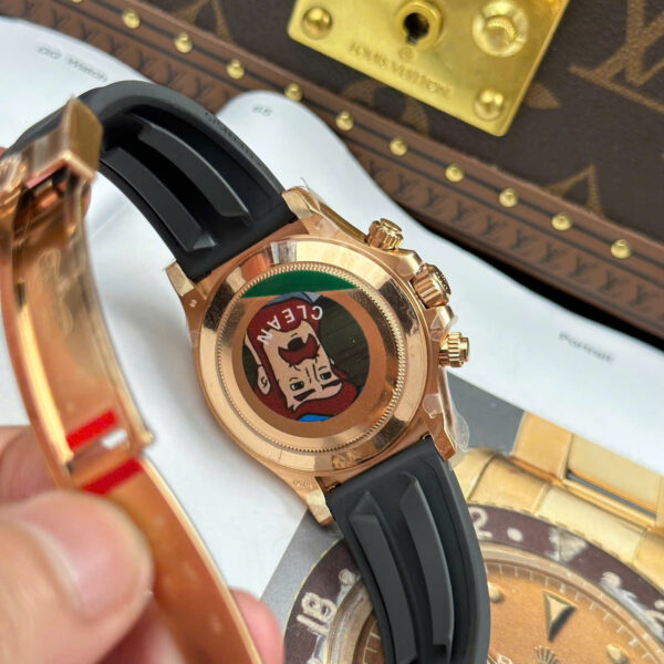 Rolex Daytona 116515LN Chocolate Dial Oysterflex Strap Clean Factory 40mm - Image 8