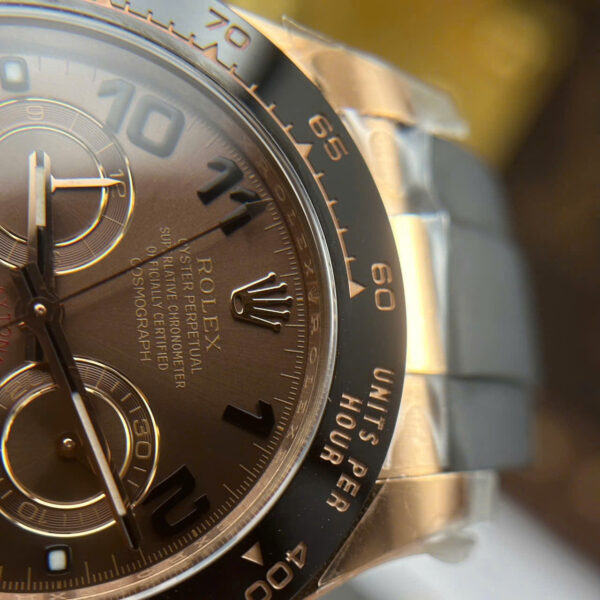 Rolex Daytona 116515LN Chocolate Dial Oysterflex Strap Clean Factory 40mm - Image 5