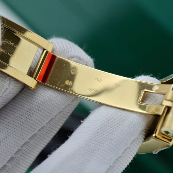 Rolex Daytona 116519 White Dial Replica Watches 18K Gold Plated Clean Factory 40mm - Image 9