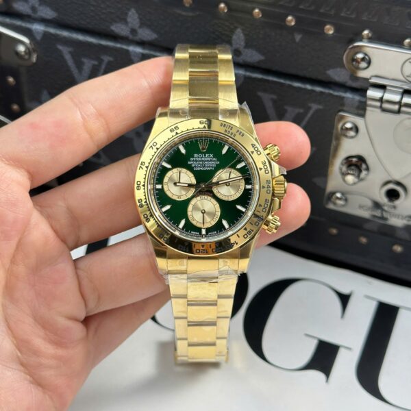 New 2025 Rolex Daytona 126508 Dial Green Oyster Strap 40mm