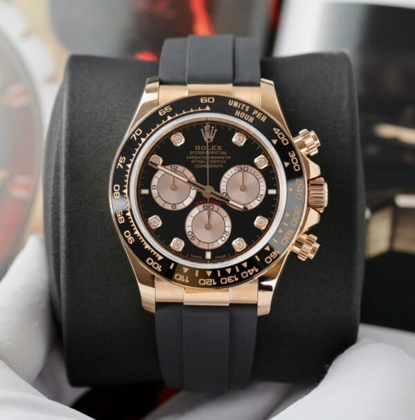 Rolex Daytona 126515 Dial Black Custom Gold Wrapped 40mm