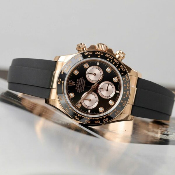 Rolex Daytona 126515 Dial Black Custom Gold Wrapped 40mm - Image 2
