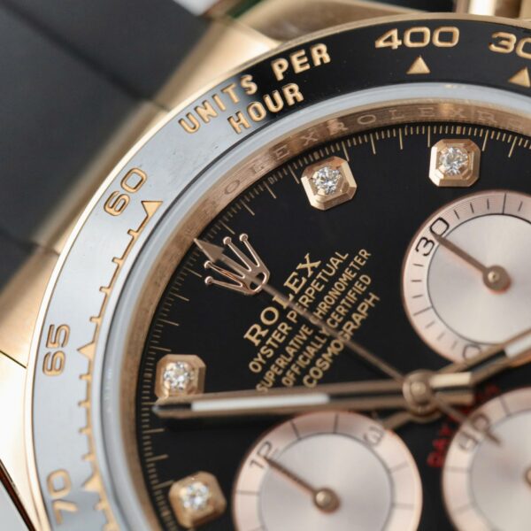 Rolex Daytona 126515 Dial Black Custom Gold Wrapped 40mm - Image 4