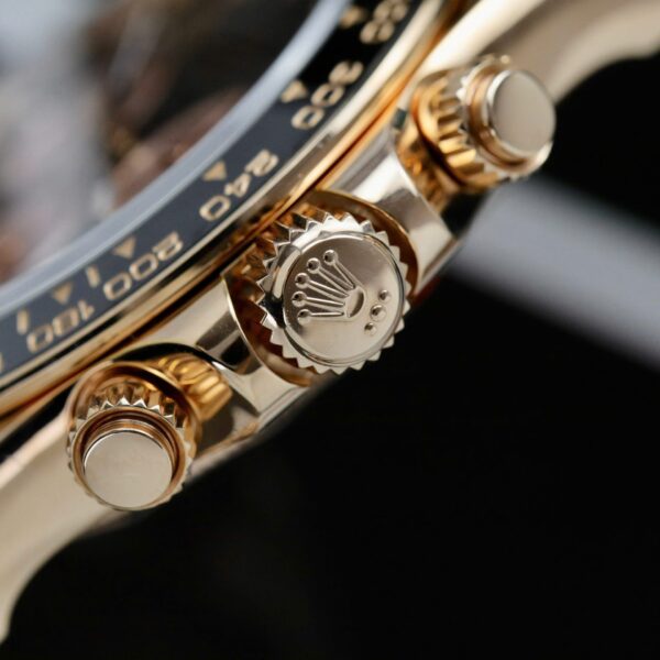 Rolex Daytona 126515 Dial Black Custom Gold Wrapped 40mm - Image 6