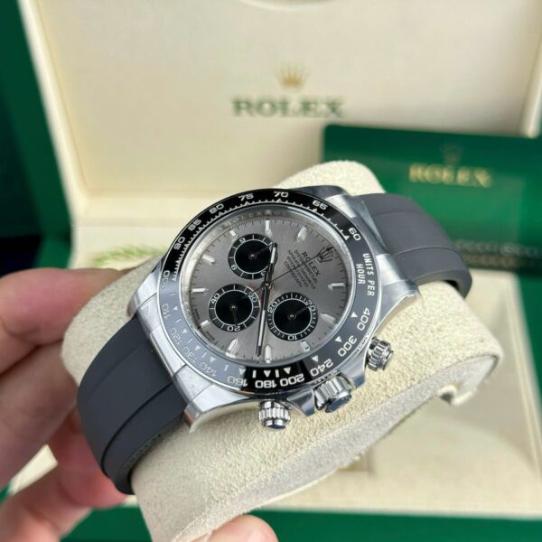 Rolex Daytona 126519LN Gray Dial Replica Watches Calibre 4131 Movement Clean Factory 40mm - Image 3