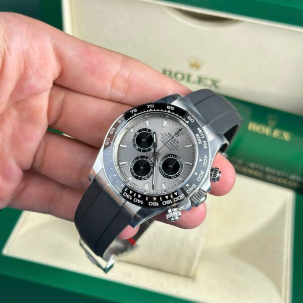 Rolex Daytona 126519LN Gray Dial Replica Watches Calibre 4131 Movement Clean Factory 40mm - Image 4