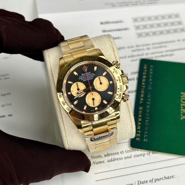 Rolex Daytona Replica 11 Watch Black Dial 40mm