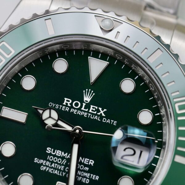 Rolex Best Replica Watch Submariner 116610LV Hulk VS Factory 40mm - Image 6