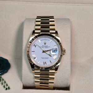 Rolex Day-date 36mm White Dial Roman Numbers President Bracelet - Swiss Super clone