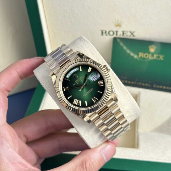 Rolex Day-date Greem Ombre Dial 228238 41mm