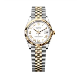 Rolex Datejust 31mm 278273-0002 White Dial Stainless Steel and Yellow Gold Jubilee Watch