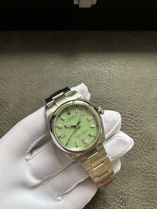 Rolex New Oyster Perpetual Pistachio Dial Reference 134300 - Image 2