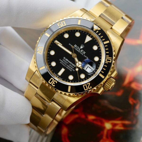 Rolex Submariner 116618LN Replica Watch Black Dial Clean Factory 40mm - Image 3
